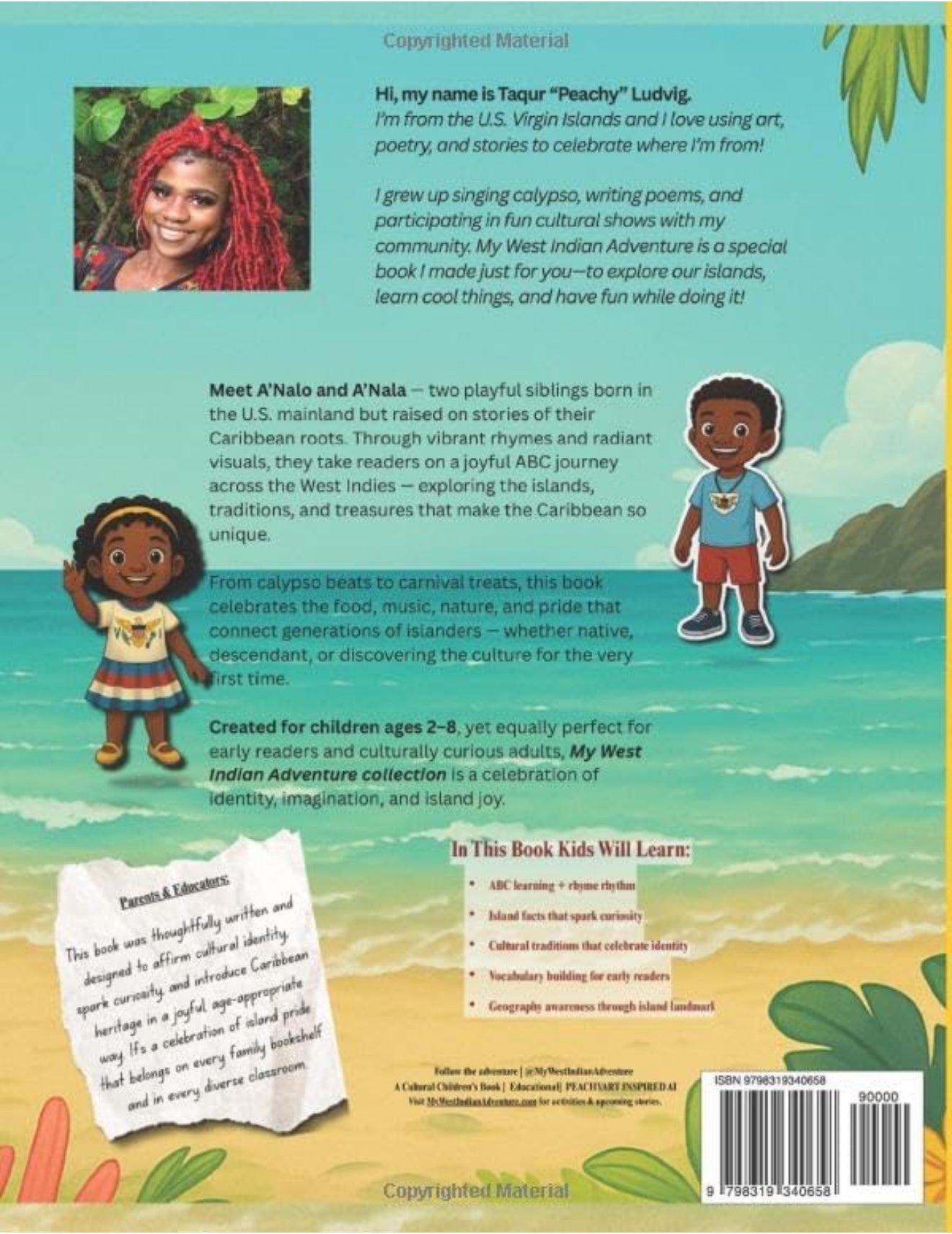 My West Indian Adventure! : VOL. 1: ABC’s West Indies!